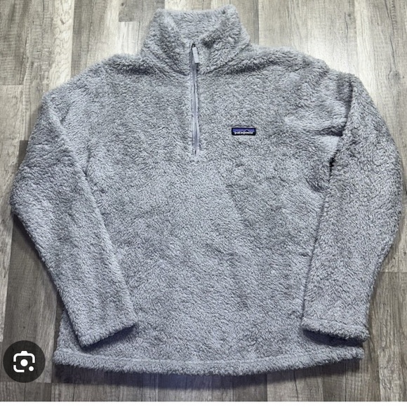 Patagonia Tops - Patagonia Los Gatos Gray Fleece Pullover size medium 1/4 zip
